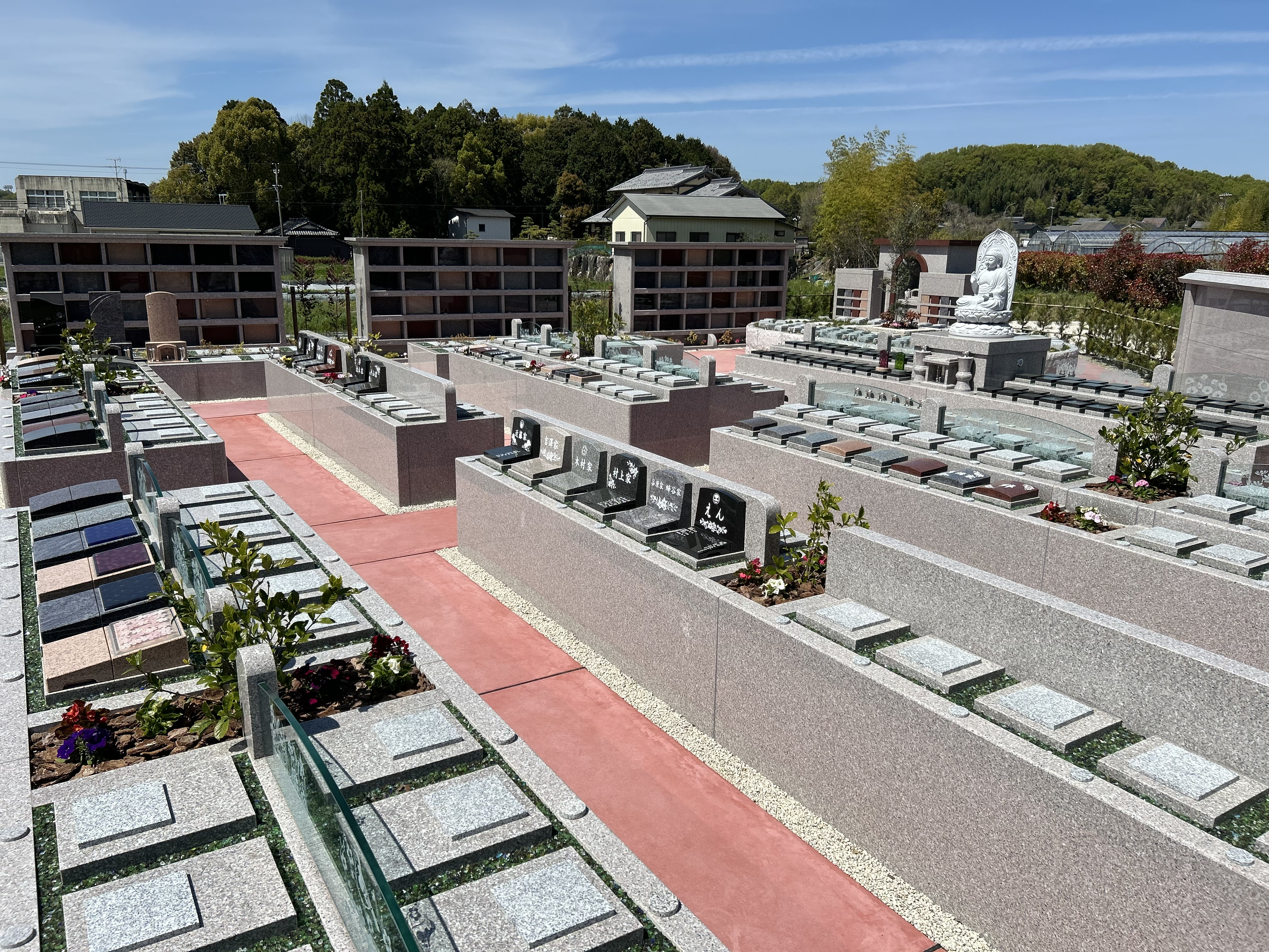 前熊寺個別永代樹木葬 全景
